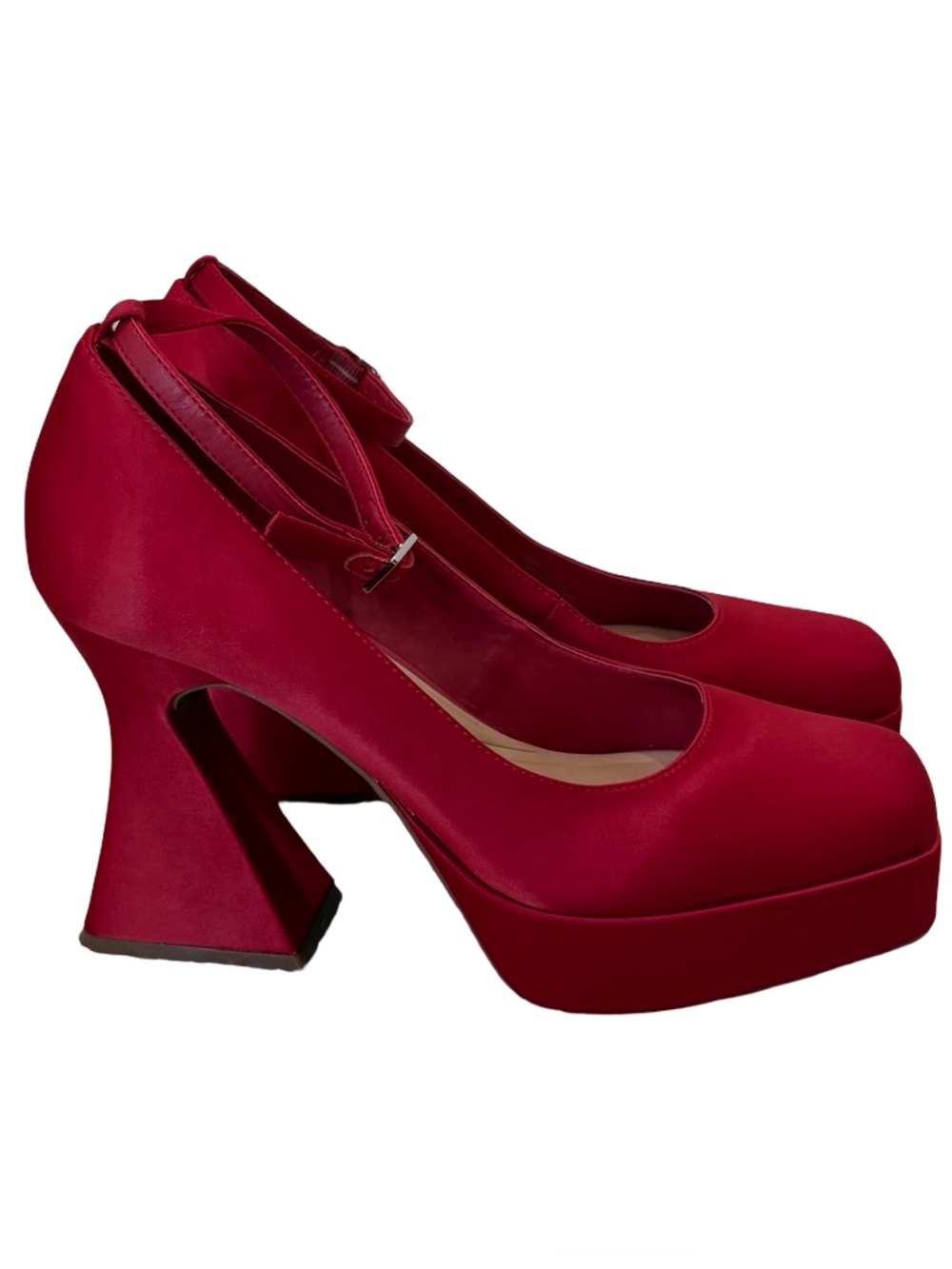 Gianni Bini Karsyn Platform Satin Pumps